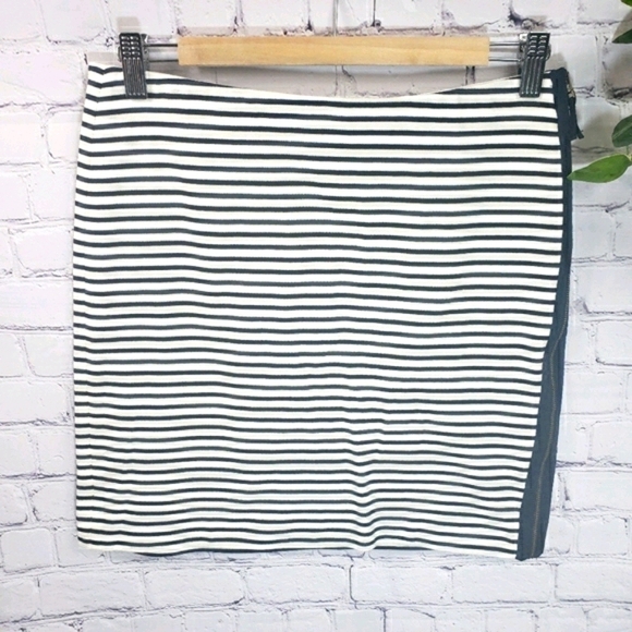 MADEWELL Striped Stretch Skirt Size M - Picture 10 of 10